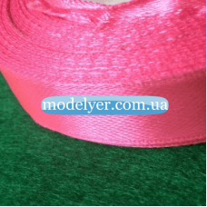 Лента атласная 1,2 см (розовый)